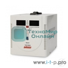 Стабилизатор Powerman AVS 5000D (5000ВА,25А,КПД 98%,циф. индикация вх./вых. напряж.)