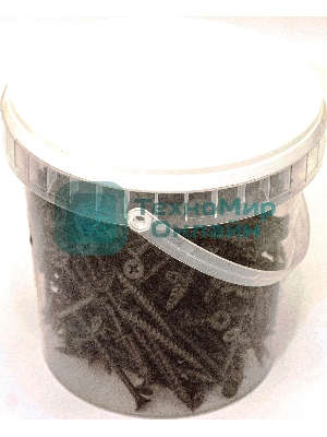 Саморез ТЕХ-КРЕП 100080шсгд 3.8х41 (500 шт) - ведро