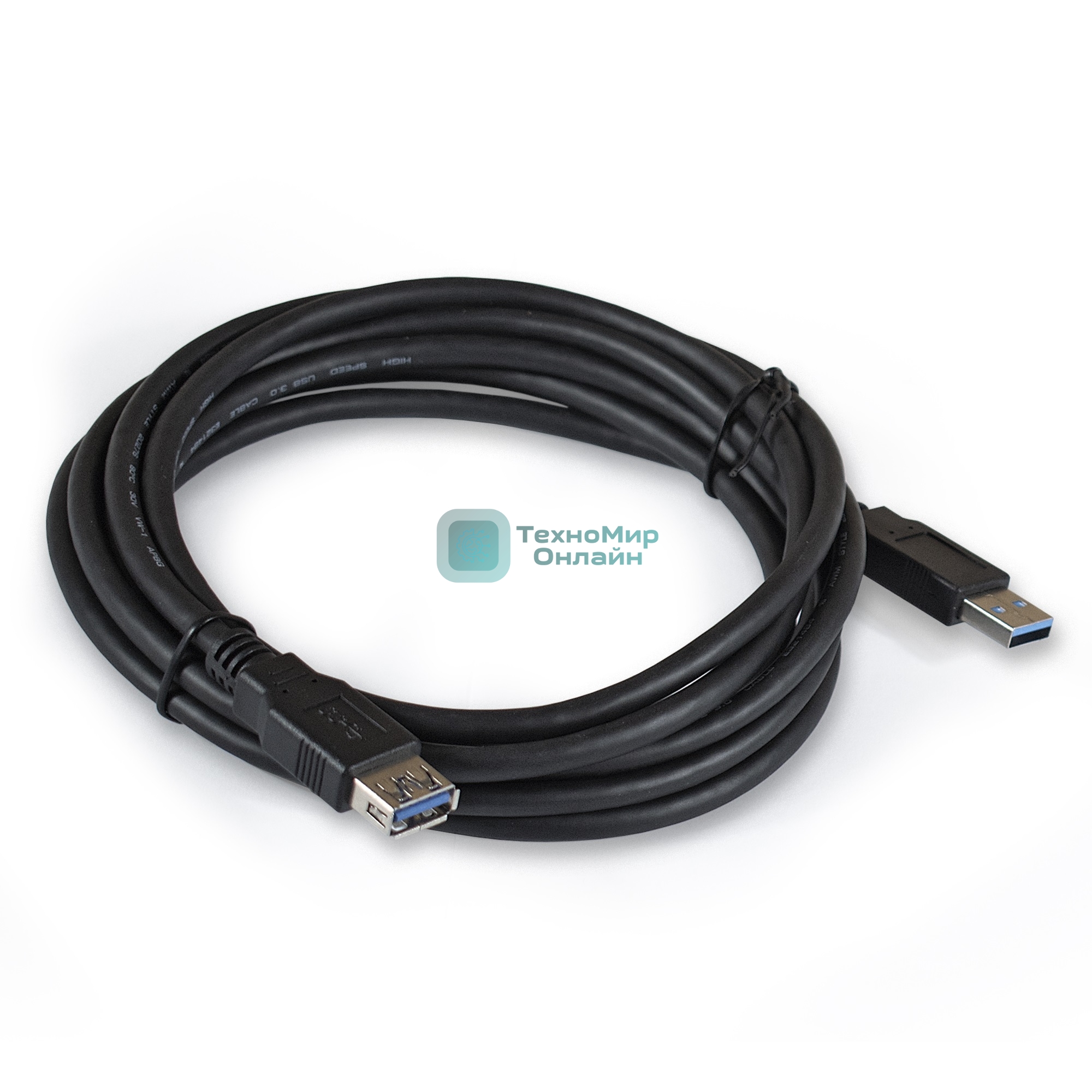 Удлинитель Exegate EX284934RUS USB 3.0 ExeGate EX-CC-USB3-AMAF-5.0 (Am/Af, 5м)