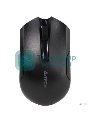 Мышь беспроводная A4Tech V-Track G3-200NS черный, 1200 dpi, радиоканал, USB, кнопки - 3
