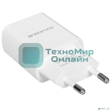 Сетевое зарядное устройство BOROFONE BA20A/Сетевое ЗУ + Кабель Micro 1m/1 USB/Выход: 10.5W/White