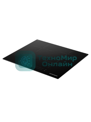 Варочная панель Kuppersberg ICI 406, индукция, High-Tech, 45 см, 9 уровней мощности, inverter, таймер, пауза, Booster, автоматическое отключение, сенсорное управление, автоматическое закипание, черный