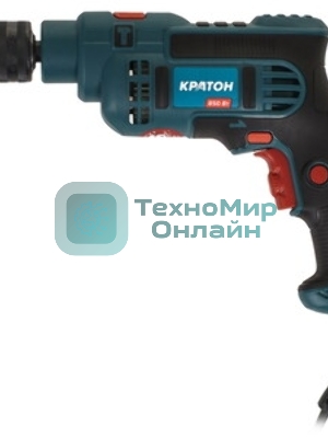 Дрель ударная Кратон PD-850 850Вт ключевой реверс (3 02 01 010)