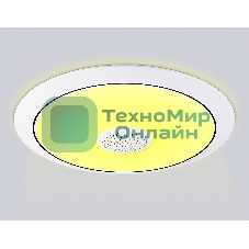 Музыкальный светодиодный светильник Ambrella light FZ720 WH белый IP20 52W 3000-6500K+RGB Music 450*65 (ПДУ ИК)