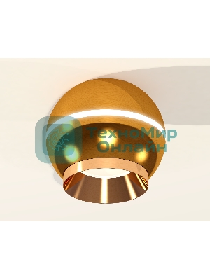 Светильник Ambrella Light XS1105002 PYG золото желтое полированное MR16 GU5.3 LED 3W 4200K (C1105, N7034)
