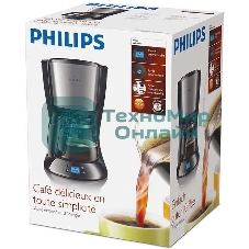 Кофеварка капельная Philips HD7459/20 черный, исп. кофе - молотый, 1.2 л, 1000 Вт.