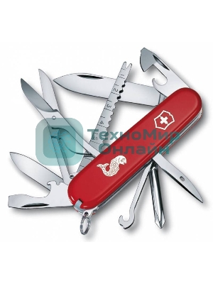 Нож перочинный Victorinox Fisherman (1.4733.72) 91мм 18функций красный карт.коробка