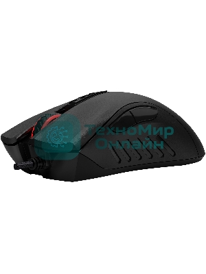 Мышь проводная A4Tech Bloody ES5 черный, 3200 dpi, USB Type-A, кнопки - 8