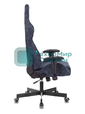 Кресло Бюрократ VIKING KNIGHT LT27 FABRIC синий, ткань, 120 кг, механизм качания