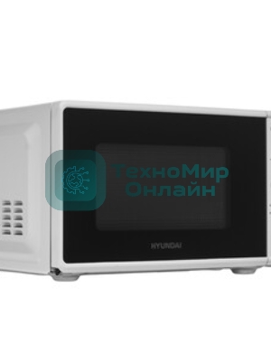 Микроволновая печь Hyundai HYM-M2097 белый, 20 л, 700 Вт, переключатели - поворотный механизм
