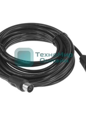 Кабель телевизионный Cablexpert, CCV-515-3M, Coaxial M/F, 3м