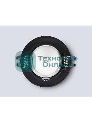 Встраиваемый точечный светильник Ambrella light TN102816 BK черный GU5.3 D80*28