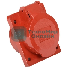 Розетка СП 16А 380В 3P+E+N ССИ-415 IP44 IEK PSR42-016-5