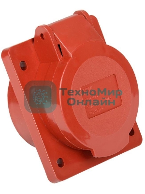 Розетка СП 16А 380В 3P+E+N ССИ-415 IP44 IEK PSR42-016-5