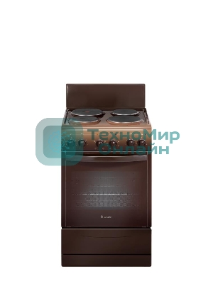 Плита электрическая Gefest 5140-01 0036 коричневый, конфорок 4 электрических, духовка 55 л, 50 см x 85 см x 58.5 см