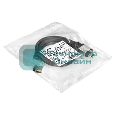 Кабель HDMI ExeGate EX-CC-HDMI8K-1.0 (19M/19M, v2.1, 1м, 8K UHD, Ethernet, позолоченные контакты)
