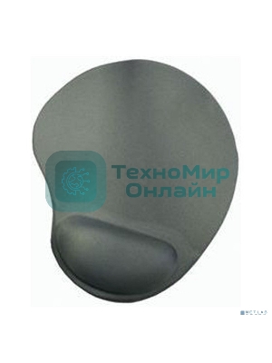 Коврик для мыши гелевый Buro BU-GEL/grey, серый, 230х205х25