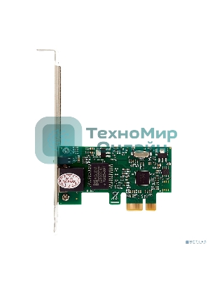 Сетевой адаптер ExeGate EXE-560 PCI Express 10/100/1000Mbps RTL8111C (OEM) EX281224RUS