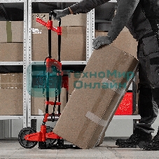 Тележка хозяйственная Matrix, складная, 2 колесная, грузоподъемность 150 кг