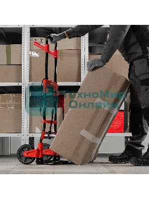 Тележка хозяйственная Matrix, складная, 2 колесная, грузоподъемность 150 кг