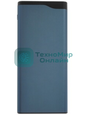 Портативный аккумулятор OLMIO QL-20, 20000mAh, 22.5W, QuickCharge3.0/PowerDelivery, LCD, голубой
