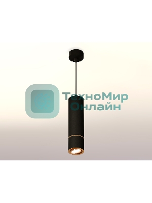 Светильник Ambrella Light XP7402050 SBK/PYG черный песок/золото желтое полированное MR16 GU5.3 (A2311,C7456,A2072,C7402,N7004)