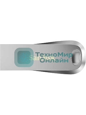 Флешка USB SanDisk Ultra Lux CZ74 (SDCZ74-128G-G46), 128Gb, USB 3.1, R/W 100/40, серебристый