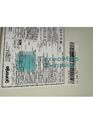 (Поврежденный товар) Морозильный ларь Gorenje FHC3016W5 белый 297л [См.описание!]