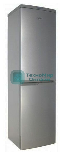 Холодильник DON R-296 NG нерж сталь двухкамерный 209/140л морозилка снизу