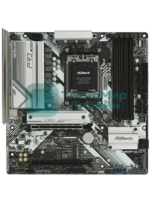 Материнская плата ASRock B650M PRO RS, AM5, AMD B650, 4xDDR5, 4xSATA, 3xM.2, 1xPCIe 4.0 x16, 1xPCIe 3.0 x4, 1xDP, 1xHDMI, 1x2.5Gb LAN, 1xUSB-C 10Gbps, 1xUSB-A 10Gbps, 2xUSB-A 5Gbps, 4xUSB-A 2.0, 3x3.5 мм, 7.1, mATX