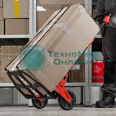 Тележка хозяйственная Matrix, складная, 2 колесная, грузоподъемность 150 кг