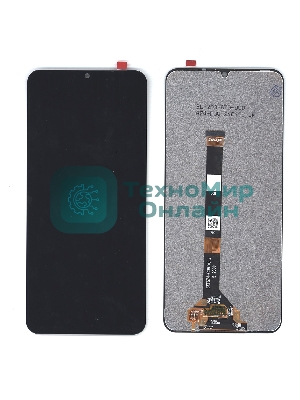 Дисплей для Realme C53, C51 (RMX3760, RMX3830) в сборе с тачскрином черный