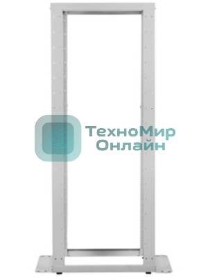 Стойка телекоммуникационная серверная 42U, глубина 750 мм, черный