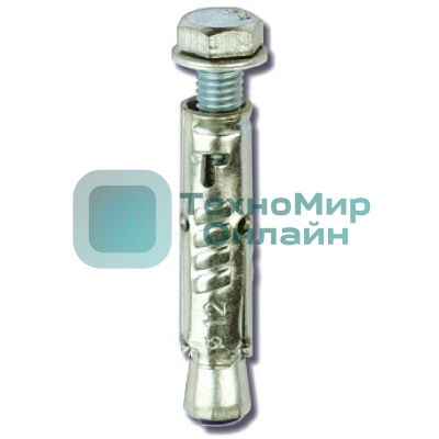 Анкер забивной М10 с болтом (уп. 20 шт) ДКС CM431060