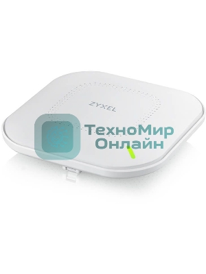 Гибридная точка доступа Zyxel NebulaFlex Pro WAX610D, WiFi 6, 802.11a/b/g/n/ac/ax (2,4 и 5 ГГц), MU-MIMO, антенны 4x4 с двойной диаграммой, до 575+2400 Мбит/с, 1xLAN 2.5GE, 1xLAN GE, PoE, защита от 4G