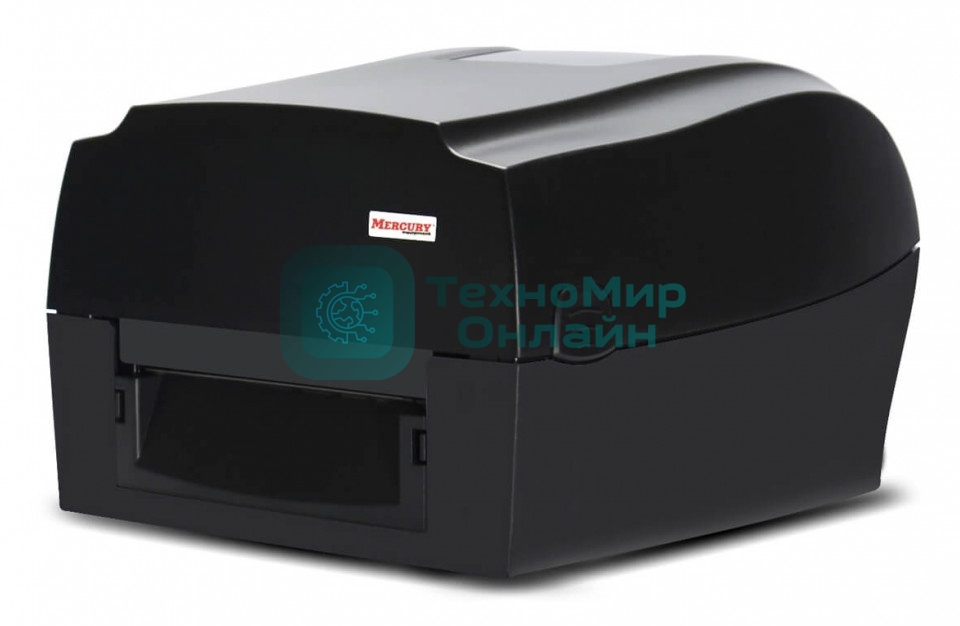 Термопринтер Mertech MPRINT TLP300 TERRA NOVA (для печ.накл.) 203 DPI стационарный черный