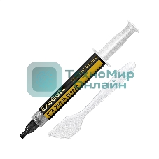 Термопаста ExeGate ETb-5WMK Bronze (4,9 Вт/(м•К), 3г, шприц с лопаткой)