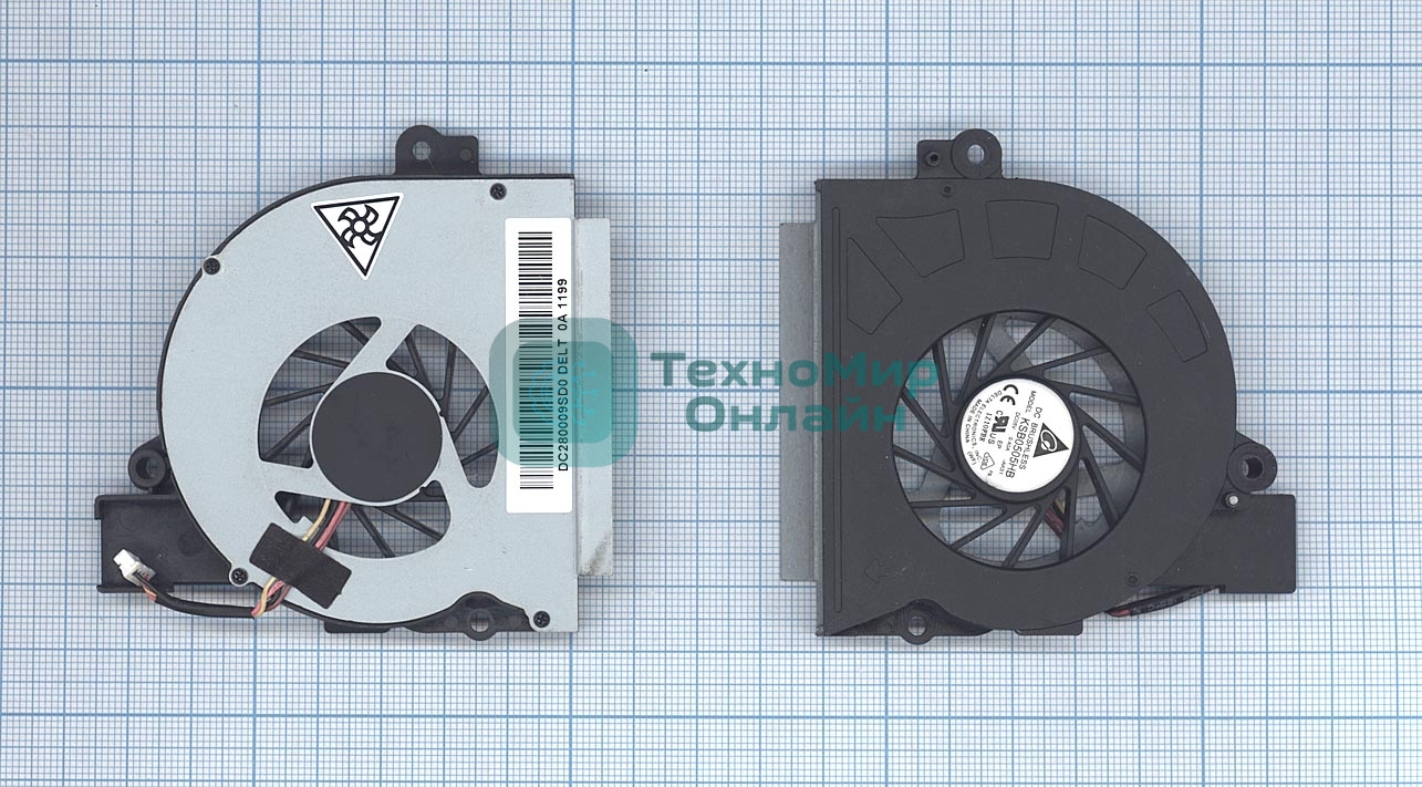 Вентилятор (кулер) для ноутбука Toshiba Satellite P745 P745T VER-2