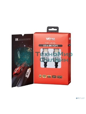 Кабель HDMI 19M/M,ver. 2.1, 8K@60 Hz 1.5m VCOM CG862-1.5M VCOM/TELECOM