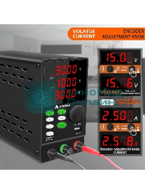 Лабораторный блок питания программируемый Amperin AI-MW3010 30V, 10A, 0,3 кВт