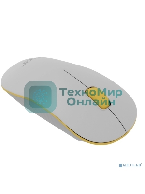 Мышь беспроводная Acer OMR200 желтый, 1200 dpi, радиоканал, USB, кнопки - 3