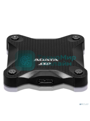 Внешний SSD ADATA SD620, 1TB, USB 3.2 Gen 2 Type-A, R/W 550/480, черный