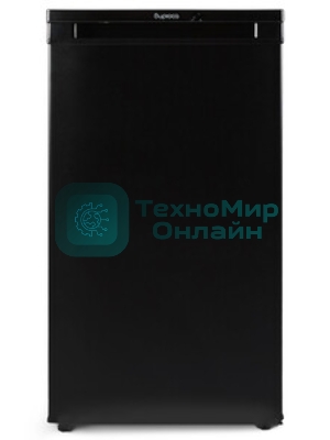Морозильная камера Бирюса B412 черный, 80л, 3 ящика