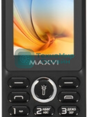 Мобильный телефон Maxvi K18 черный