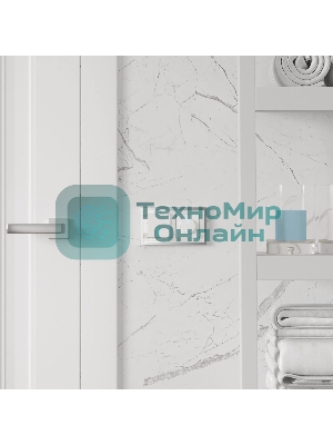 Рамка на 2 поста Baguette (белый/серебро) W0022850
