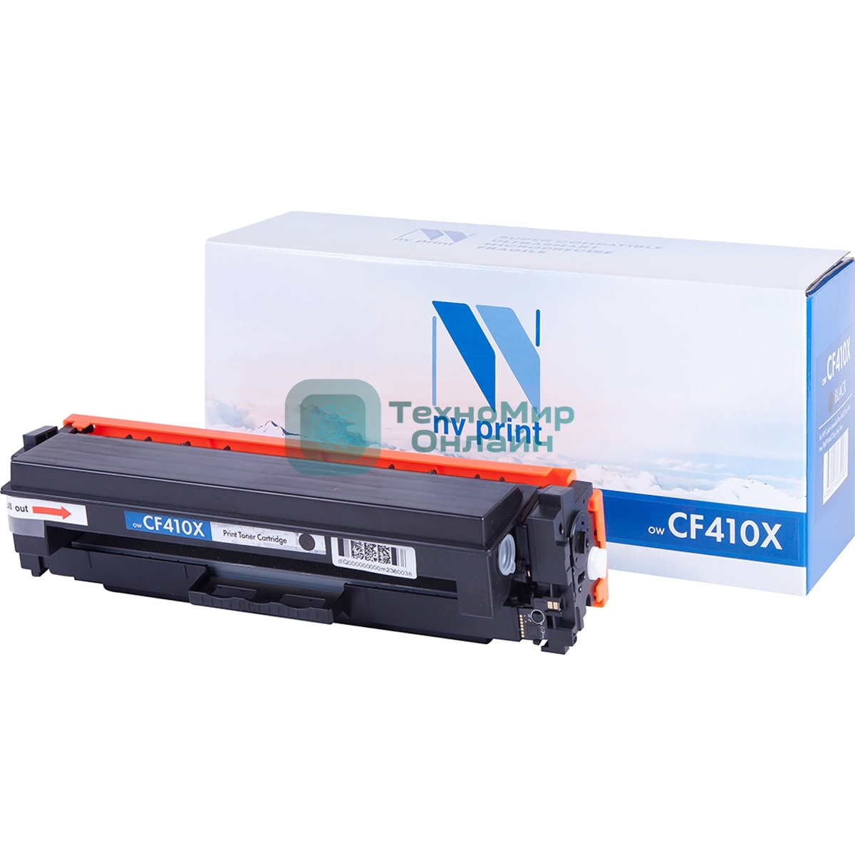 Картридж лазерный NVPrint совместимый для LJ Pro M477fdn/M477fdw/M477fnw/M452dn/M452nwCF410X черный (6 500k)