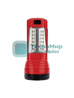 Прожектор поисковый с головным и боковым светом, с солнечной батареей, индикатор зарядки, выносное зарядное устройство и наплечный ремень в комплекте