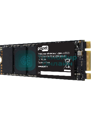Накопитель SSD PC PET PCPS256G1, 256Gb, SATA-III, M.2 2280, R/W 500/420