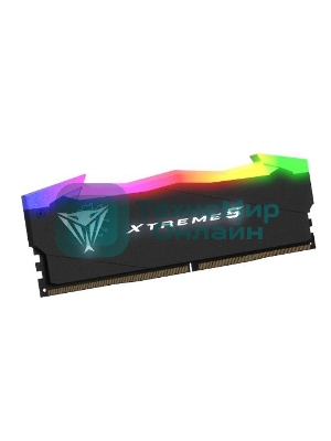 Оперативная память Patriot Viper Xtreme 5, DDR5, 32GB (2x16GB), 7600MHz, CL36, DIMM, с радиаторами, RGB, черный
