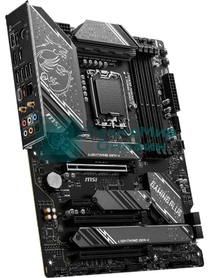 Материнская плата MSI Z790 GAMING PLUS WIFI, LGA 1700, 4xDDR5, 1xPCIe 5.0 x16, 1xPCIe 4.0 x16, 4xM.2, 6xSATA, 1xHDMI, 1xDP, 2.5 Gigabit Ethernet, 7.1 аудио, ATX